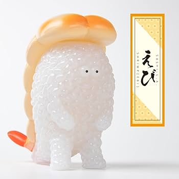 寿司のフィギュア 寿司怪獣 スシエルエー リアル寿司サイズ フィギュア